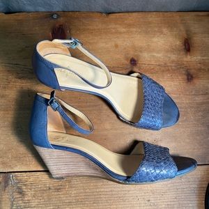 Cole Haan wedge ankle sandals
